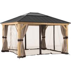 Sunjoy Universal Curtains and Mosquito Netting Gazebo