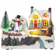 Star Trading Julebyer Star Trading Winterville Panorama Juleby 18cm