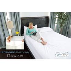Premium Waterproof Protector Mattress Cover White (190.5x137.2cm)