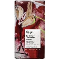 Vivani Dark Almond Caramel Crisp 80g