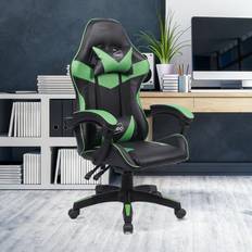 Gaming Chair NEO-TURBO-GREEN Faux Leather Green