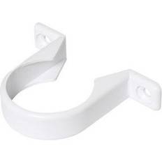 FloPlast Floplast White Solvent Weld Waste Pipe Clip (Dia)32mm, Pack Of 3