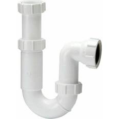 Polypipe Polypipe 40mm Adjustable P Trap Seal White 75mm PWT63