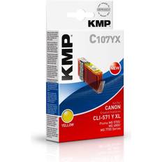 Cli 571 xl KMP Druckerpatrone Kompatibel zu Canon CLI-571 XL - Gelb