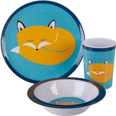 Baby Dinnerware Premier Housewares Mimo Kids Felix Fox Dinner Set