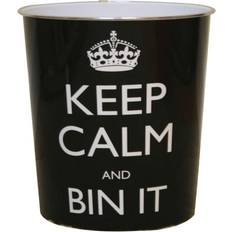 JVL Keep Calm and Bin It Waste Bin