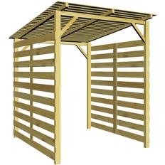 Dependances vidaXL Solid Wood Pine Garden Firewood Impregnated