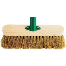 Jantex Wooden Broom Head Soft Coco 12in