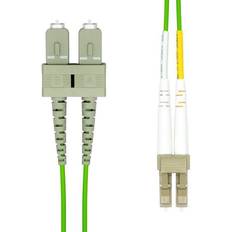 LC-SC UPC OM5 Duplex Fiber