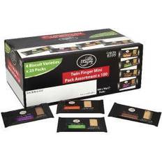 Biscuits Cafe Bronte Twin Mini Variety Biscuits Pack 100g