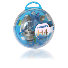 Philips Glødepærer Philips H4 Reservepære Kit
