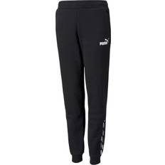 Silber Hosen Puma ESS+ Sweatpants - Schwarz