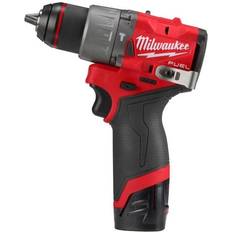 Milwaukee fpd2 Milwaukee Slagskruetrækker bor M12 FPD2-202X; 12 V; 2x2,0 Ah batt