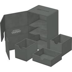 Brætspil Ultimate Guard Twin Flip`n`Tray 160 XenoSkin Monocolor Grey