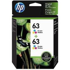 Hp 63 ink HP 63 Tri-Color 2/Pack 1VV67AN#140