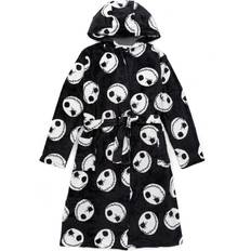 Mies - Musta Kylpytakit Nightmare Before Christmas Jack Skellington Dressing Gown - White/Black