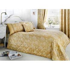 Cotton Bedspreads Serene Jasmine Bedspread Gold (220x240cm)