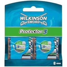 Wilkinson Sword Protector 3 con gli uomini di Aloe lamette 8 ricariche