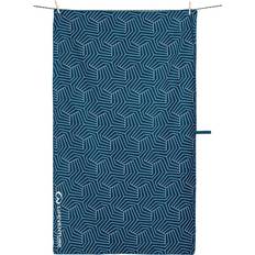 Lifeventure Boligtekstiler Lifeventure SoftFibre Trek Navy Badehåndklæde Blå