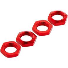 RC Toys Arrma Aluminum Wheel Nut 17mm Red Nero (4)