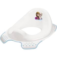 Blanco Entrenadores de baño Disney Frozen Reductor De Inodoro Keeeper 18 Meses A 4 Años Blanco