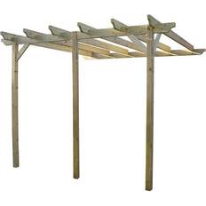 Rutland County Garden Furniture Lean To Pergola 4.2m