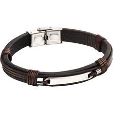 Fred Bennett Idwoven In Leather Bracelet B5124