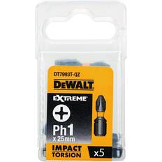 Dewalt Impact Torsion Bits PH1 25mm Pack of 5