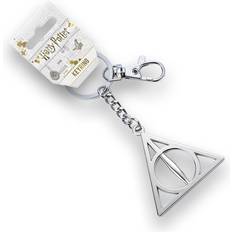 Harry Potter Deathly Hallows-Porte-Cles Plaque - Argent