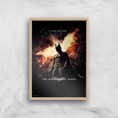 Warner Bros The Dark Knight Rises Giclee Framed Art
