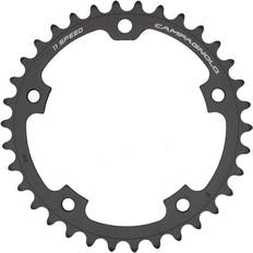 Straßenfahrrad Tretlagerbereiche Campagnolo Super Record Compact Chainring Black