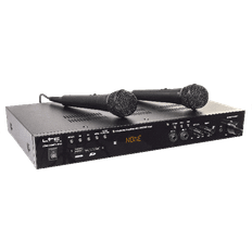 Amplificatori e Ricevitori LTC Hifi Stereo 2x50w Mp5 Mp5 Met Video Hdmi Usb Sd Fm Bluetooth 2 Mic