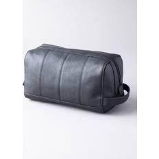 Leather Toiletry Bags & Cosmetic Bags 'Discoverer' Leather Washbag