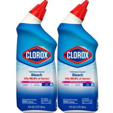 Clorox bleach bathroom cleaner Clorox Toilet Bowl Cleaner with Bleach 2-pack