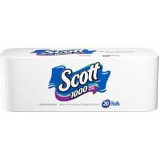 Scott 2 ply toilet paper Scott 1000 Sheets Per Roll Toilet Paper 20-pack