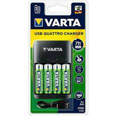 Varta VALUE USB QUATTRO-LADDARE 4XAA