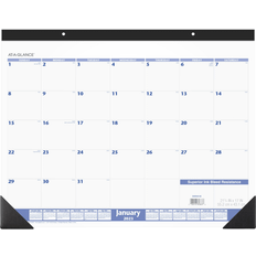 Sticky Notes 2023 AT-A-GLANCE 17" Monthly Desk Pad Calendar