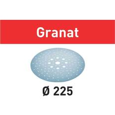 Granat p80 Festool Sliprondell Granat 225mm StickFix P80 25-pack