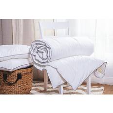 Couvertures en fibre Furniturebox Super King Allergy Sufferers Rimo Fiber blanket White