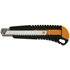 Fiskars brytbladskniv metallskena, 18 orange/svart, 1003749 Brytbladskniv