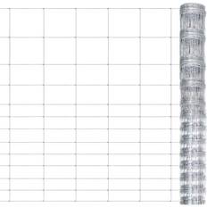 Zilver Hekken vidaXL Hek 50x1.5 m Gegalvaniseerd Staal Zilverkleurig