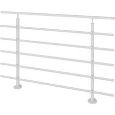 Dolle Pure White Gelændersæt 1,5M Gulvmonteret