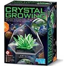 Crystal growing 4M 403931 Imagination Crystal Growing Kit-Green, Multi Coloured