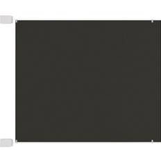 Beige Vinduesmarkiser vidaXL Lodret markise 140x600 oxfordstof antracitgrå