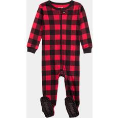 Leveret Toddler Unisex Plaid Print Footie Pajamas