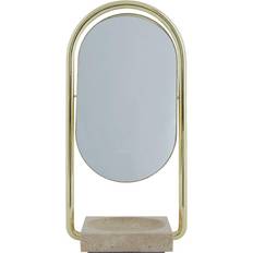 Gold Table Mirrors AYTM Angui Table Mirror 12.4x35cm