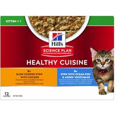 Hill's Science Plan Kitten Healthy Cuisine with Chicken & Ocean Fish