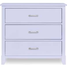 Purple Changing Tables Dream On Me Universal 3-Drawer Dresser In Lavender Ice Lavender Ice Dresser