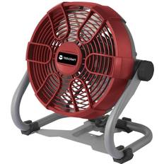 Toolcraft TAWB-200 Ventilateur Sans Fil 26 W 275 mm x 350 mm Rouge