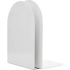 Bokstöd metall Office Depot Bookend White Bokhylla 21cm 2st